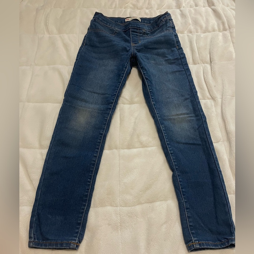 Levi's Dark Blue Straight Jeans